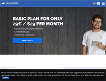Tablet Screenshot of easypromosapp.com